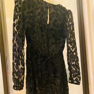 Self-portrait black dress